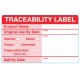 Deli Traceability Label